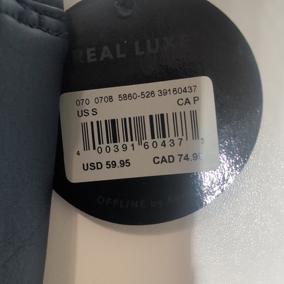 Aerie Midnight Blue High-Waisted Leggings - Picture 2 of 7